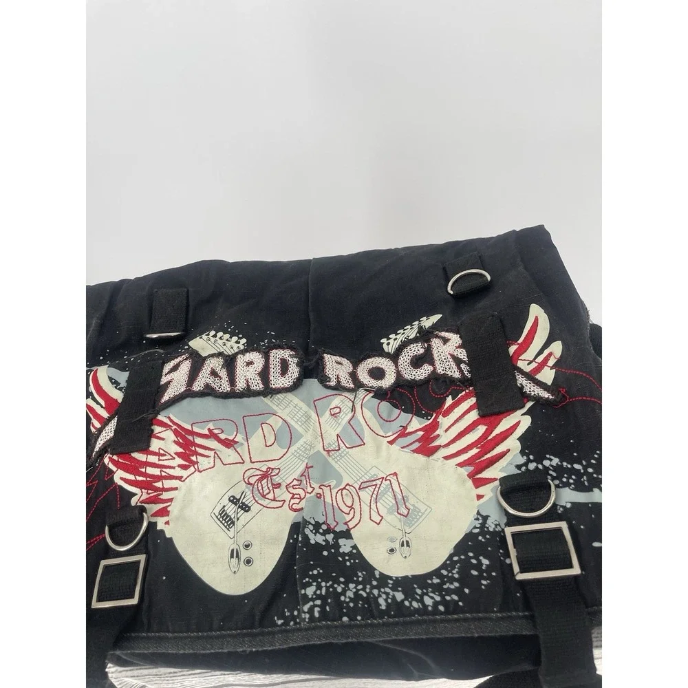 Hard Rock Cafe Messenger Bag 17x12x6